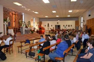 Misa y procesión del Sagrado Corazón de Jesús en La Garita (Foto Francisco Javier Santana)